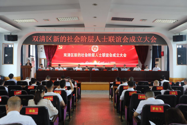 双清区召开新的社会阶层人士联谊会成立大会_邵阳头条网